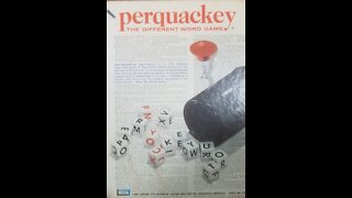 Perquackey Dice Game (1969, Lakeside Toys) -- What's Inside