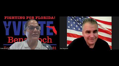 Yvette Benarroch for Florida State House 81 endorsement interview with Stan Fitzgerald VFAF