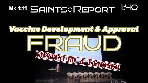 ⚫2851. Vaccine Approval FRAUD | BRACE FOR IMPACT | 1:40