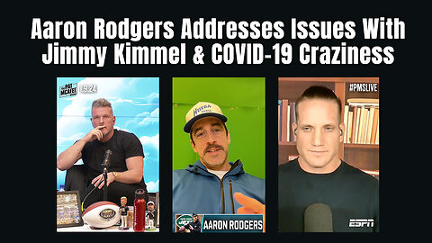 Aaron Rodgers Addresses Issues With Jimmy Kimmel & COVID-19 Craziness