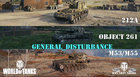 M53/M55, Object 261 & 212a - General_Disturbance