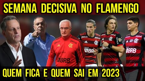 IMPORTANTE! FLAMENGO TEM SEMANA DE REUNIÕES PARA RENOVAR COM DORIVAL JR E JOGADORES TITULARES