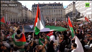 Mash up: Protesters inundate European cities to rally in support of Palestine