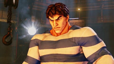 Street Fighter V: ME - Episode 6 - Ryu Goes to Jail (gameplay & fantasy storymode)