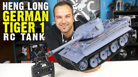 CCxRC 302 Heng Long German Tiger 1 Tank Unboxing