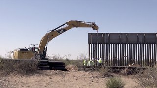Trump Highlights New Mexico Wall Construction But Omits Key Details