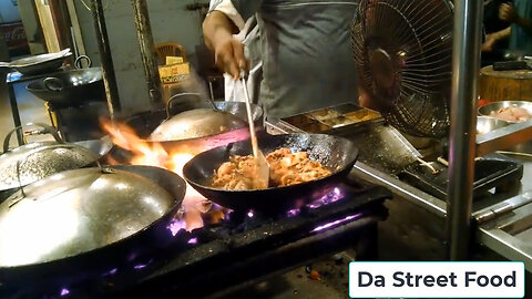 Famous Restaurant Style Chicken Karahi at street food