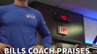 Bills Coach Praises God After Win On Sunday