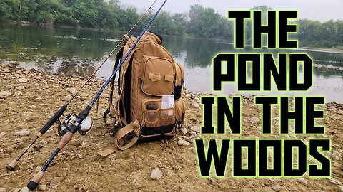 Fishing A FORGOTTEN POND! Hidden In The WOODS!