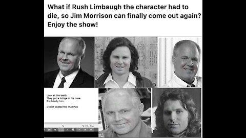 Rush Limbaugh AKA Jim Morrison Podcast & Blog