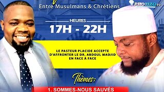 DEBATN°2| FACE A FACE DOCTEUR ABDOUL MADJID VS PROPHETE PLACIDE LA VIDEO QUI A FAIT LA TOUR DU MONDE