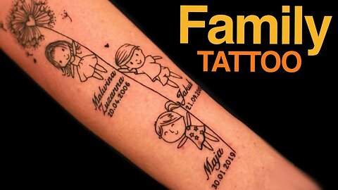 Family Tattoo - Timelapse