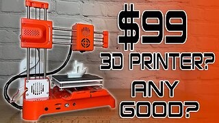 $99 3D Printer Easy Threed K7 Review