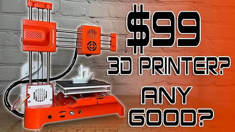 $99 3D Printer Easy Threed K7 Review