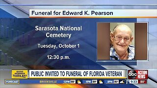 Public invited to funeral of Florida veteran with no family