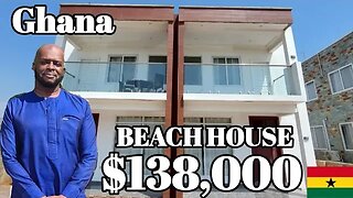 $138,000 Ocean view Beach House In Ghana | In Prampram | Buy A House Accra