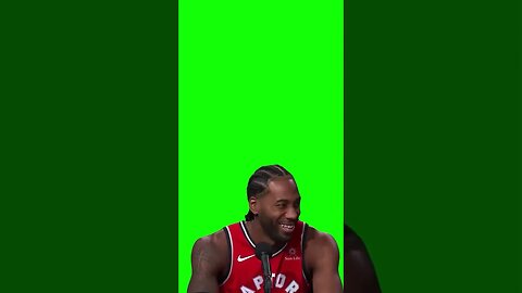 Green Screen: Kawhi Leonard laugh