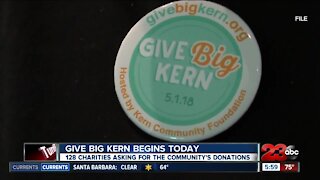 Give Big Kern kicks off Easter Sunday, 128 charities taking part