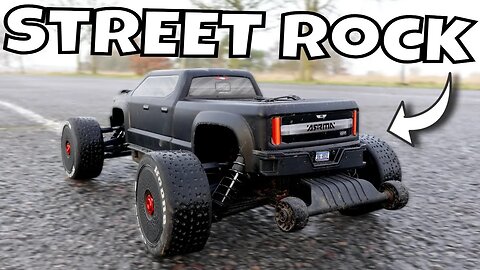 FAST Arrma STREET Rock! - Big Rock V3 Geared up, Hoon'd Up Speed Runs!