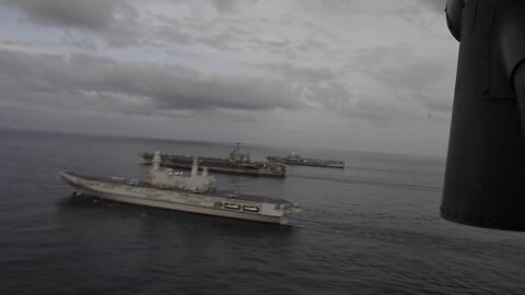 Tri-Carrier Operations - U.S., French and Italian Navies
