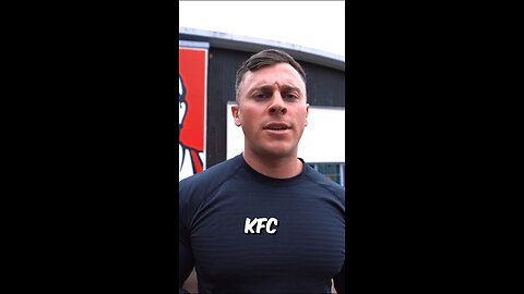 Bodybuilder tries suspicious KFC food items…