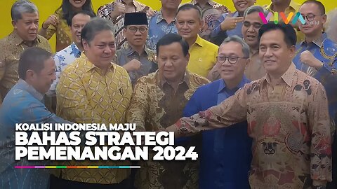 Prabowo dan Pentolan Koalisi Ngumpul di Markas Golkar