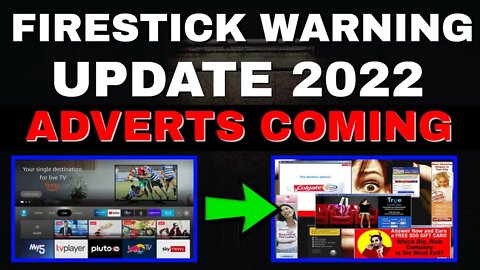 WARNING FIRESTICK UPDATE - MORE ADVERTS COMING - WHAT IS HAPPENING?