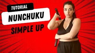 How to do nun chuks for beginners | nun chuku simple up tutorial