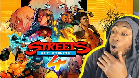 Streets Of Rage 4 For Mobile AND CrossPlay Multiplayer REACTION By An Animator/Artist