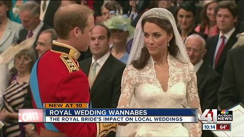 Royal wedding to affect bridal gowns for years