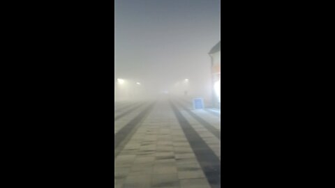foggy 🌁 🌫️ eveing and - 7 temperature 🌡️