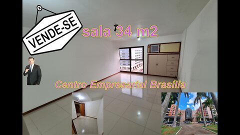 Venda sala 34 m2 - Centro Empresarial Brasilia #brasilia #sala