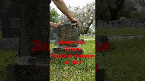 #headstonecleaning #infantgrave #taphophile #cemetery #grave #tombstone