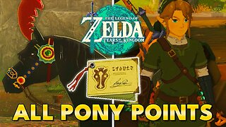 Zelda: Tears of the Kingdom - All Pony Points Rewards!