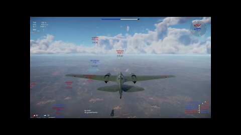 War Thunder Low Tier Russian Bomber Time Wasting Vol.3