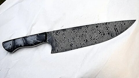 Forging a Damascus Kitchen Knife