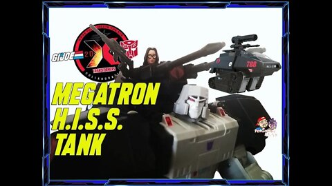 Transformers G.I. Joe Collaborative Megatron H I S S Tank & Baroness