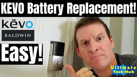 HOW TO REPLACE THE BATTERIES IN YOUR KEVO SMART LOCK - EPISODE 3 - HOME AUTOMATION