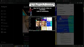 Exposing Different Websites Misleading The Trading Community (Short Introduction)