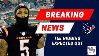 WHOA! Tee Higgins Expected Out, Texans-Bengals Week 10