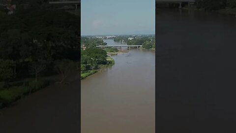 Drone Over River, Chiang Rai, Thailand 🇹🇭