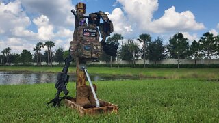 DIY Plate Carrier Stand