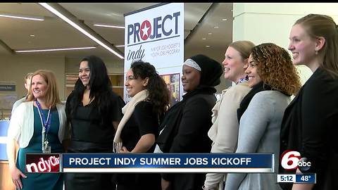 Project Indy summer jobs program kicks off