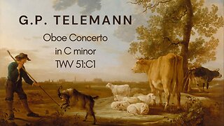 G.P. Telemann: Oboe concerto in C minor [TWV 51:C1]