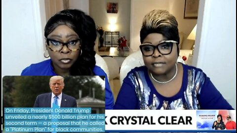 Diamond & Silk Crystal Clear Mic Drop on Biden's Crack Pipes