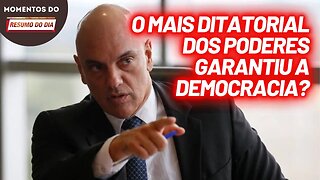 Moraes diz que “a justiça garantiu a democracia” | Momentos do Resumo do Dia