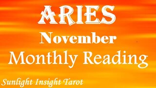 ARIES | Your Life is No Longer On Hold!🤩The Darkness is Gone!😀November 2022