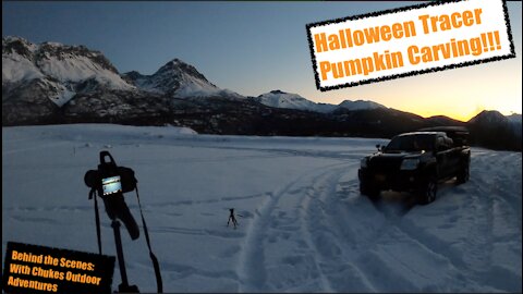 Happy Halloween Tracer Pumpkin Carving: Behind the scenes VLOG with Chuke's Outdoor Adventures!