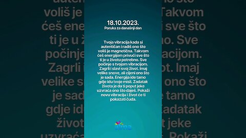 ATMA Poruka za današnji dan 18.10.2023. #inspiracija #porukadana #mudrost #motivacija