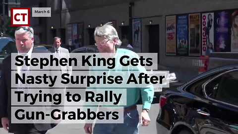 Stephen King Gets Nasty Surprise After Trying To Rally Gun-grabbers